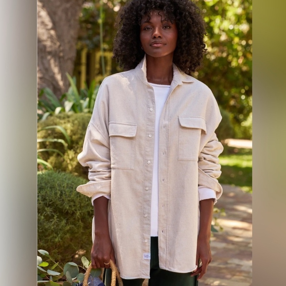 Frank & Eileen  Mcloghlin Oversized Cotton Shirt